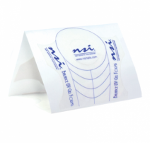 NSI Balance UV Gel Platinum- hõbedased küünevormid 300 tk